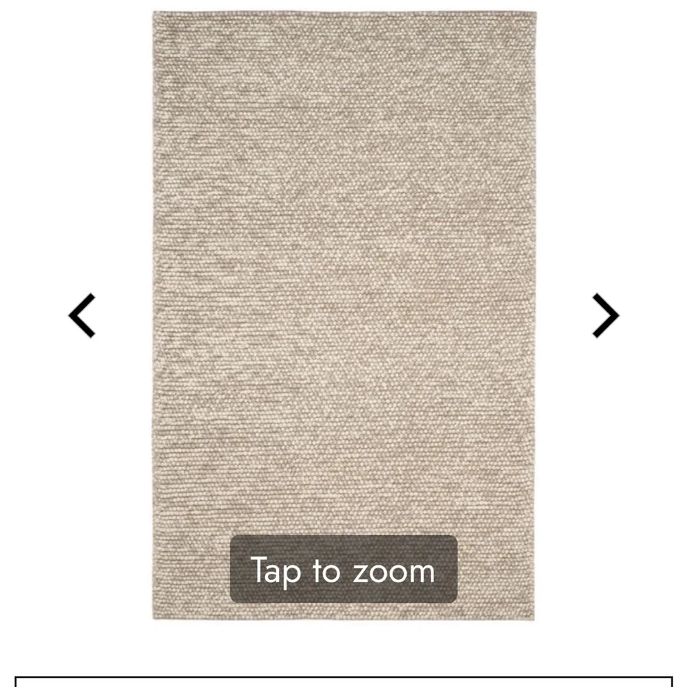 Safavieh Textured Beige Bath Mat